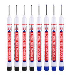 6 pçs/set 20mm buraco profundo longo nib cabeça marcadores para metal perfurador caneta à prova dwaterproof água banheiro carpintaria decoração multi-purpose - Image 3