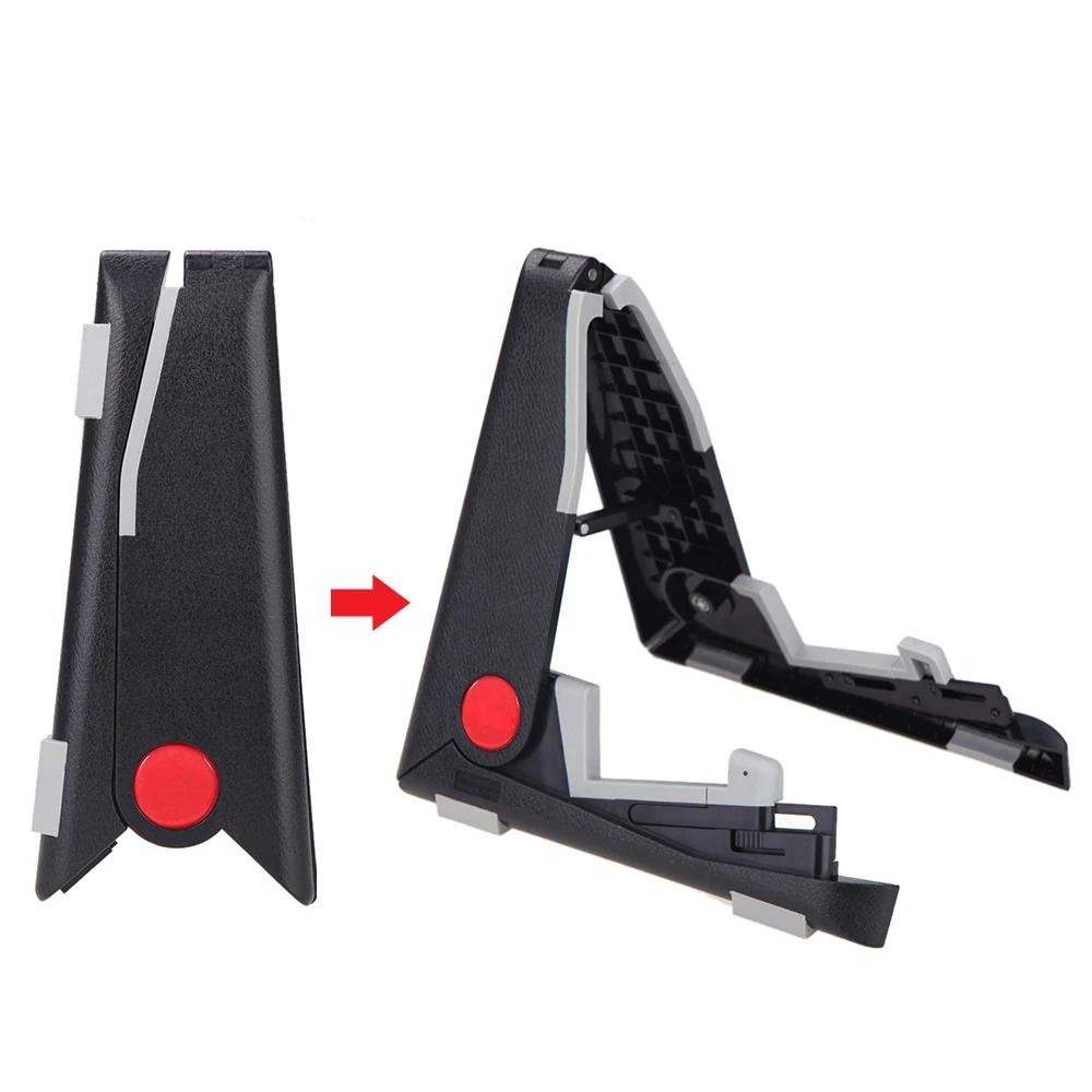Suporte de instrumentos de dobramento para ukelele violino bandolim suporte de suporte dobrável um-frame universal compacto espaço-economia - Image 1