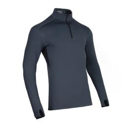 Emersongear conjuntos quentes respiráveis com zíper roupa íntima terno inverno térmico calor tops calças camisas calças viagem casual gb - Image 3