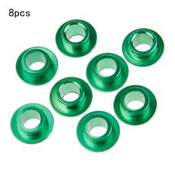Liga de alumínio esportes rolamento espaçador bucha, skate, rolo scooter, roda de skate inline, diâmetro interno 8mm, 5 cores, 8 pcs - Image 5