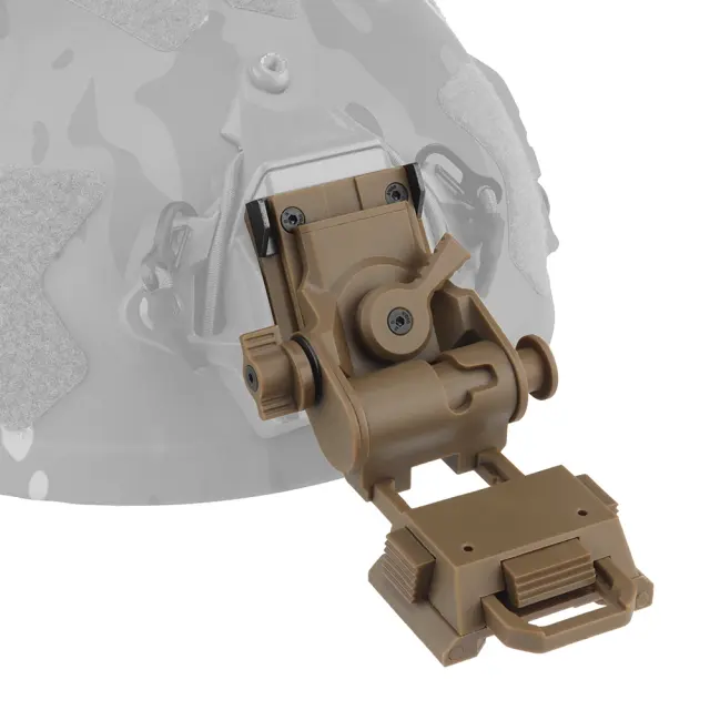 Conjunto Completo de Capacete Tático para Airsoft com Balaclava, Máscara de Malha de Aço, Óculos de Visão Noturna e Montagem L4G24