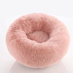 Cama Circular de Pelúcia Criativa para Animais de Estimação, Quente e Respirável, Grossa e Confortável, Tapete, Gato, Suprimentos, Inverno - Image 4