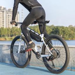 ROCKBROS bolsa quadrada para ciclismo e MTB, acessório, cesta de bicicleta para cano frontal superior, resistente à água e sujeira - Image 6