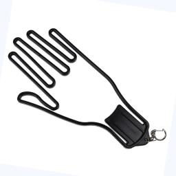 Rack de extensão de luva de golfe pendurado titular luva shaper suporte de luva de plástico com fivela de metal acessórios de golfe - Image 5