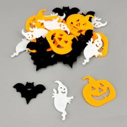 Patches de Tecido para DIY, Handmade Sacos De Dia Das Bruxas, Morcegos Fantasma De Abóbora, Guirlandas Artesanato, Favor De Festa, Decoração De Casa, 20Pcs - Image 1