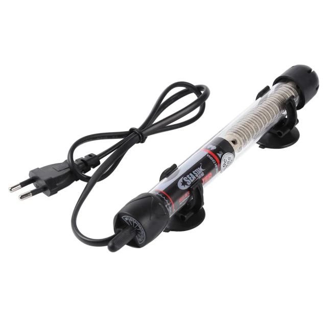 Haste de Aquecimento Submersível para Aquários: Aquecedor de Peixes com Controle de Temperatura para Decoração em Quarto e Sala.