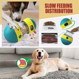BPA Free Food Grade Pet fornecimentos, cão bola de alimentação lenta brinquedo resistente à mordida, comida Dispenser Bowl, tratar estimulação mental enriquecimento suprimentos - Image 3