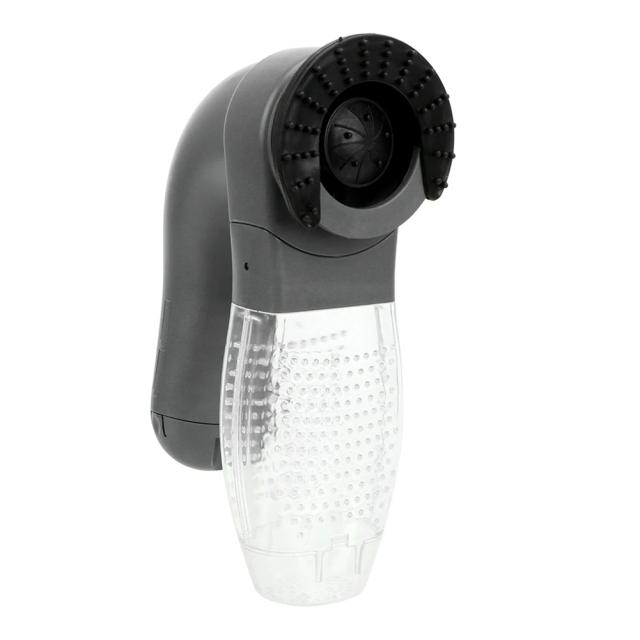 Aspirador Portátil para Banho de Pets com Sução e Escova Removedora de Pelos para Cães e Gatos de Todos os Tipos de Pelo