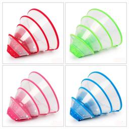 Cone do gato collar elizabetano gato de proteção recuperação colar ajustável cone para gatinho filhote de cachorro coelho cães pequenos após a cirurgia - Image 5