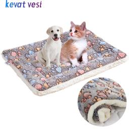 Cobertor de flanela macia para cães pequenos e médios, Pet Sleeping Mat, Almofada de cachorro engrossar, sofá gatinho, Pet Supplies, inverno - Image 1