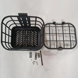 Cesta de armazenamento de carga para E-bike, cesta frontal forte, fácil instalação, scooter durável, uma peça, bicicleta de capacidade - Image 5