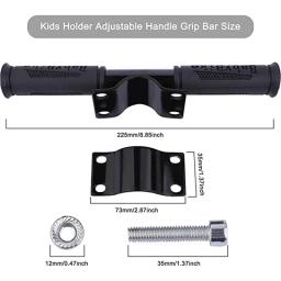 Apertos de guiador Scooter elétrico para crianças, alça Grip Bar, suporte para Xiaomi M365, 1s PRO, peças de skate - Image 6