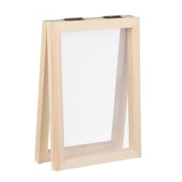 Moldura De Fabricação De Papel Multi-tamanho, tela De Fabricação De Papel DIY Aprendendo Artesanato De Madeira Presente Molde De Malha De Madeira - Image 6