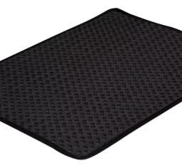 Foldable Cat Litter Mat, Pet Carpet, Pet Bed Pads, Suprimentos limpos, Água à prova de urina, preto, 100x68cm - Image 2