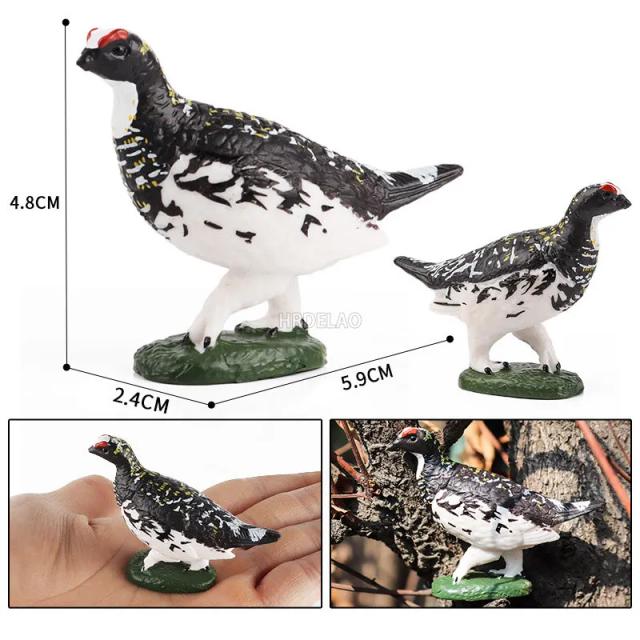 Animais Selvagens em Miniatura: Cobra, Arara, Tubarão e Muito Mais para Crianças