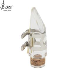 Clarinete bocal profissional transparente abs plástico bocal woodwind instrumento peças de reposição clarinete acessórios - Image 1