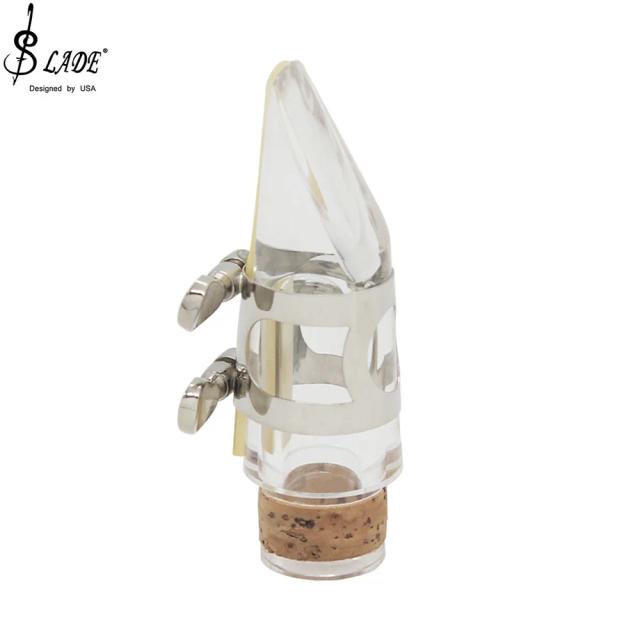 Bocal Profissional Transparente em ABS para Clarinete - Peças de Reposição e Acessórios Woodwind