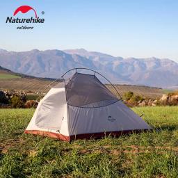 Naturehike nuvem até 1 2 3 pessoas tenda ultraleve 20d barraca de acampamento à prova dwaterproof água ao ar livre caminhadas barraca viagem mochila ciclismo tenda - Image 6