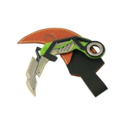 Valorant Rotatable Rgx Karambit com Holster Game, Modelo Metal, Real Steel Katana, Faca Exterior, Brinquedos Balisong, Arma de Metal, 13cm - Image 6