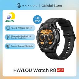 HAYLOU R8 Smartwatch, 1,43 "AMOLED HD Display, Chamada Bluetooth, Assistente de Voz, Dureza de Grau Mulitário, Relógio Inteligente - Image 1