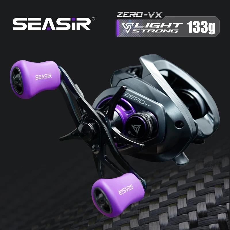 Seasir ZERO-VX 133g BFS Baitcasting Carretel de pesca ultraleve 7.6:1 Relação de engrenagem 6 + 1BB Max Drag 4kg Bobina de pesca de água salgada doce - Image 1