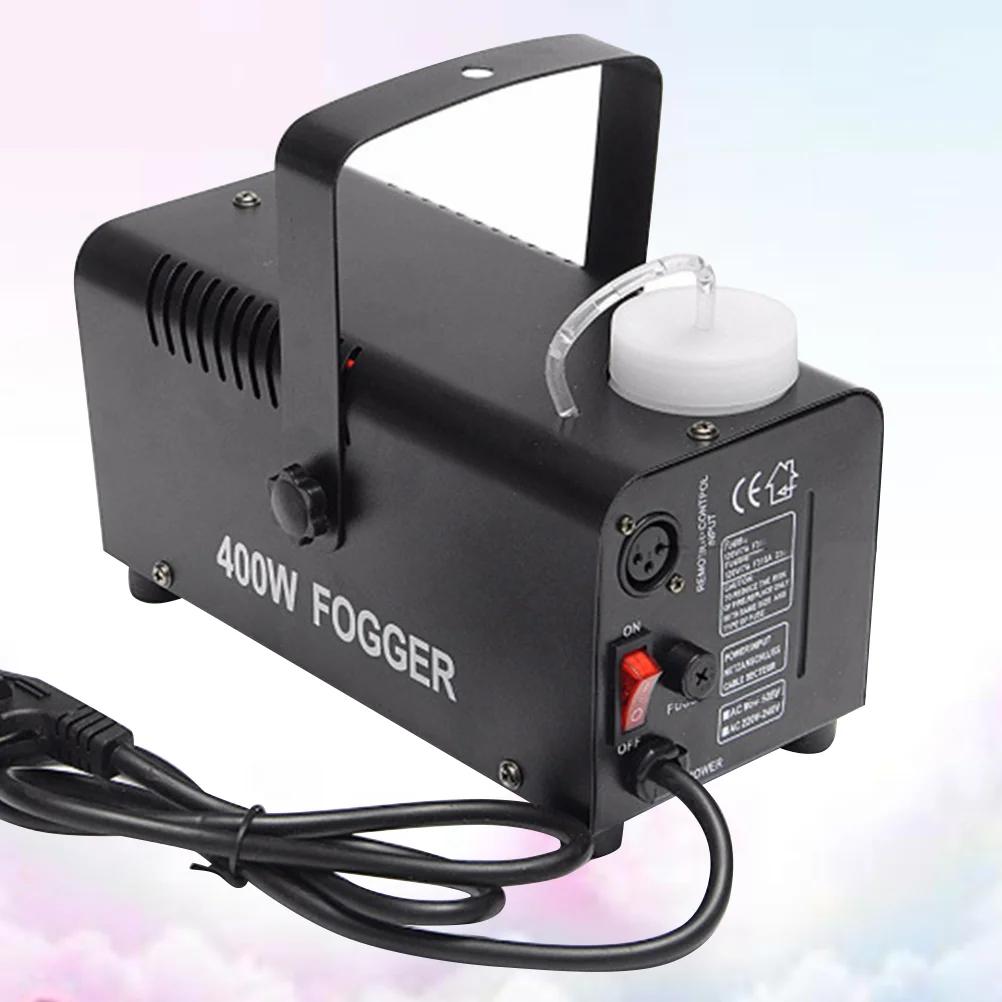 Máquina de nebulização LED para casamentos 400W Controle de fio de fumaça de névoa Ejetor de eventos KTV - Image 1