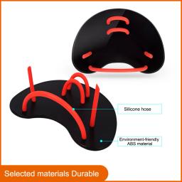 Silicone Luvas De Natação Webbed, Safe Water Sports Paddle, Leve, Portátil, Profissional Auxiliar Ensino Acessórios - Image 1