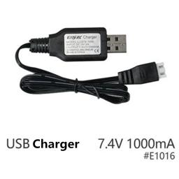 Carregador USB para FMS, 7.4V, 380mAh, 600mAh, bateria 900mAh - Image 2