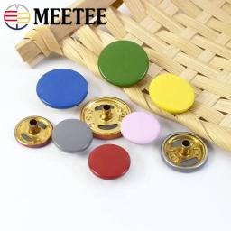 20 conjuntos meetee 12-17mm botões de pressão coloridos fixadores de pressão para costura de couro artesanato roupas sacos diy acessório de bordado - Image 6
