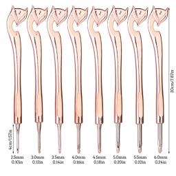 Colorido Crochet Hooks Kits com Punho Macio, Alumina Knitting Agulhas, Fios, Tecer, Ferramentas De Costura, Conjunto, DIY - Image 3
