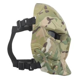 Paintball máscara protetora, máscara de Airsoft tático, Justiceiro, Halloween Cosplay, campo, camuflagem, máscaras faciais completas - Image 2