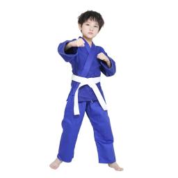 Judô Gi Professional Made Artes Marciais Uniforme, Single Weave Bleach Kimono, perfeito para a competição ou formação, faixa branca - Image 1