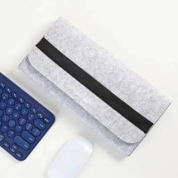 Teclado Saco de armazenamento para K380 Teclado sem fio, impermeável, Dustproof, lã macia, luva de feltro, teclado, Drop Shipping - Image 4