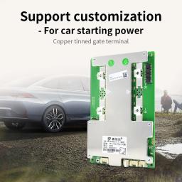 JBD-BMS Poder de partida esperto do carro, 12V, LiFePO4, Li-íon, UART, Bluetooth incorporado, bateria de lítio, 100A, 150A, 200A - Image 2