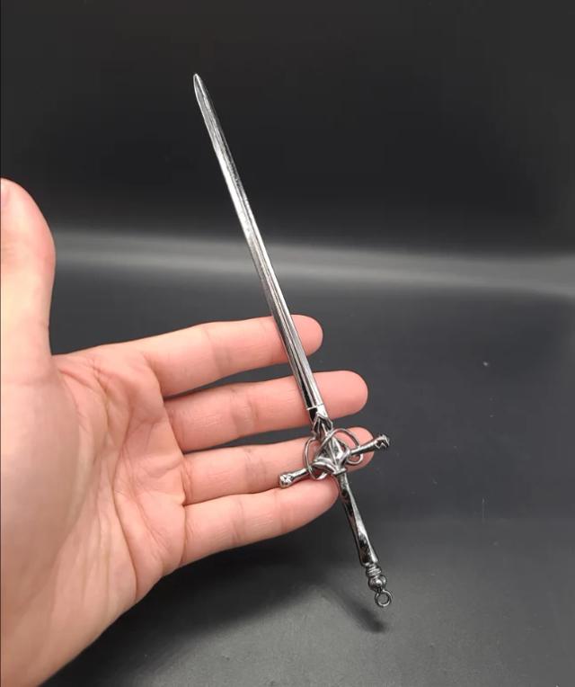 Espada Longa do Soldado Antigo - Modelo para Figuras de 12" na Escala 1:6
