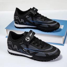 Botas de futebol antiderrapantes infantis, chuteiras de futebol, sapatos de futebol, botas ultraleves, chuteiras de futebol, campo, menino, meninas, crianças, qualidade superior - Image 6