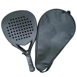 X-ONE padel paddle raquete de tênis 3k 12k 18k núcleo de fibra de carbono forma redonda para iniciante raquete padel sem saco de cobertura - Image 1
