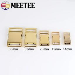 Fivelas de metal para mochila, fivela para mochila, fecho de liberação rápida, ganchos de correia, acessórios de couro DIY, 14-38mm - Image 3