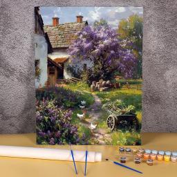 Pintura moderna por números, paisagem beleza natural, desenho Cenário, pintura de lona para pintura, quadro de arte, idéias DIY - Image 1