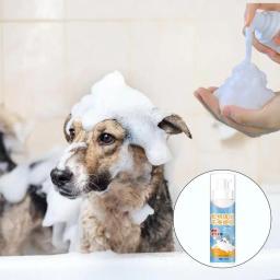 Espuma Desodorizante Natural para Cães, Shampoo para Cães, Pet Cleaning Supplies, Coelhos Pequenos, Hamsters, Gatinhos, Filhotes, 200ml - Image 4