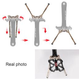 Suporte de pedal de manivela ajustável para bicicleta de montanha para bicicleta de montanha suporte para pedal mini suporte para pedaleira peças de ciclismo - Image 5