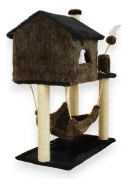 Cozy Cat Scratcher House, Sisal Toy Net, Dobrável Post, Higiene Scratchers Tower, Bonito Mouse e Brinquedos de Penas, Perfect Pet Play - Image 3