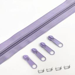 Longo Nylon Zíperes Rolls, Slider Zipper para Alfaiate, Acessórios de Costura, 1 m, 2 m, 3 m, 5 m, 10 m, 4 Pcs, 8 Pcs, 12 Pcs, 20 Pcs, 40 PCes - Image 2
