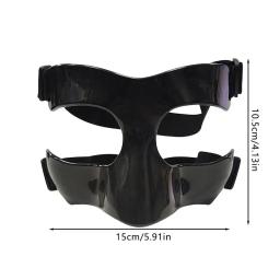 Máscara de basquete com alça ajustável, capacete esportivo, protetor do nariz, protetor do nariz, protetor facial, equipamento protetor - Image 6