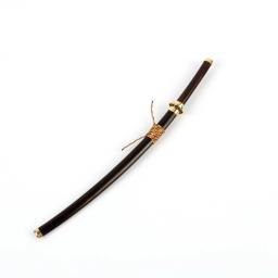Espada Samurai Miniatura Masculina, Lâmina Katana Japonesa, Modelo de Arma, Ornamento para Casa, Artesanato Colecionável, Presente, 22cm, 1:6 - Image 6