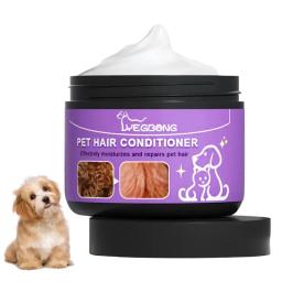 Condicionador de cabelo macio para animais de estimação, limpeza capilar, creme sem nó para gato e cachorro, óleo condicionador de cabelo, 50ml - Image 1