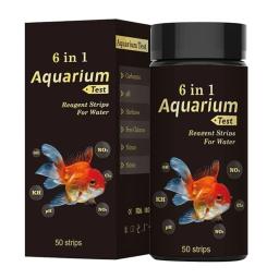 Tiras teste tanque peixes para vários parâmetros água Tiras teste aquário 6 1 - Image 1