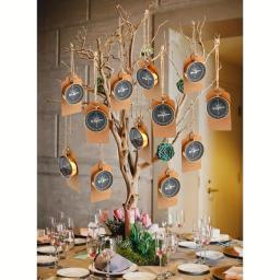 Papel kraft bússola para presente de casamento, 10 pcs/set, viagens festa temática favores para convidados, lembranças do casamento, decoração do partido - Image 6