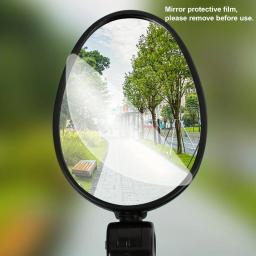 Espelho giratório ajustável do guiador, espelho largo da bicicleta, espelho retrovisor do ciclismo, acessórios da bicicleta, 360 graus - Image 3