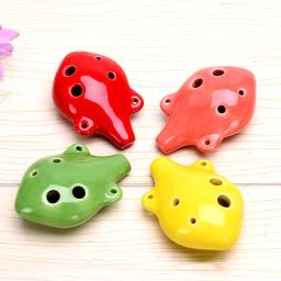 Mini cerâmica colorida Ocarina, presente para crianças e iniciantes - Image 3